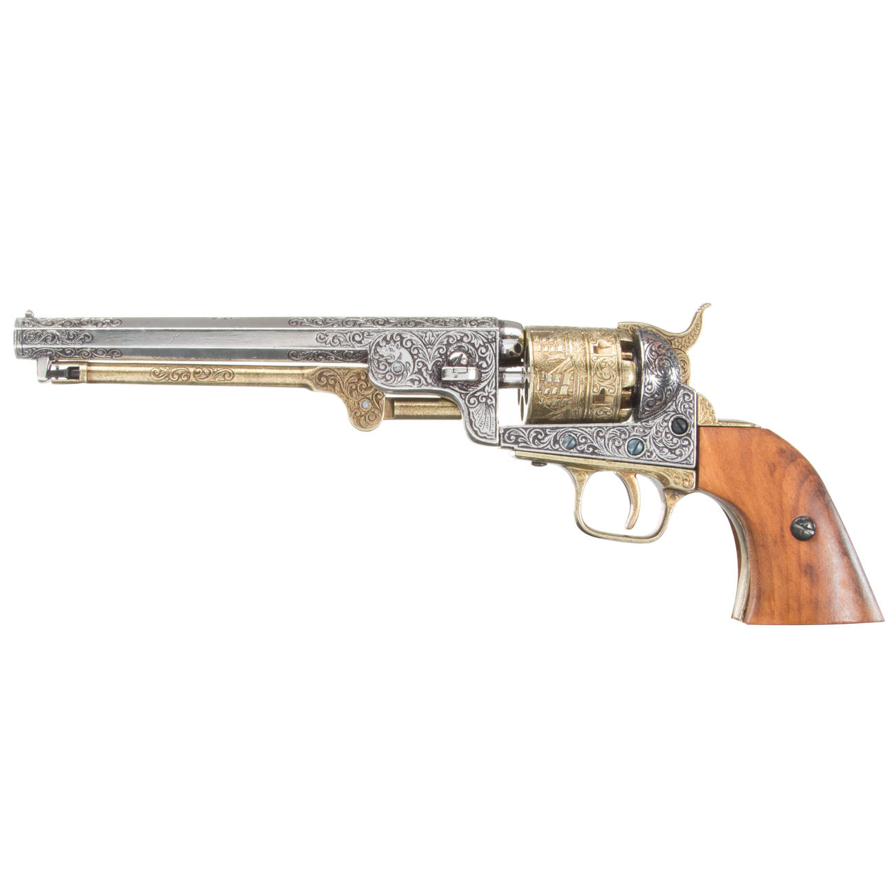 Navy Colt USA 1851 Revolver Deko Bild 1