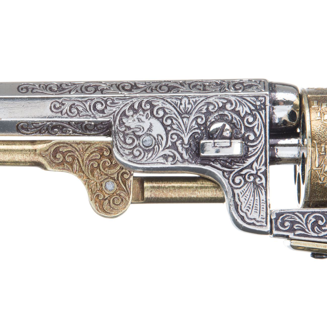 Navy Colt USA 1851 Revolver Deko Bild 7
