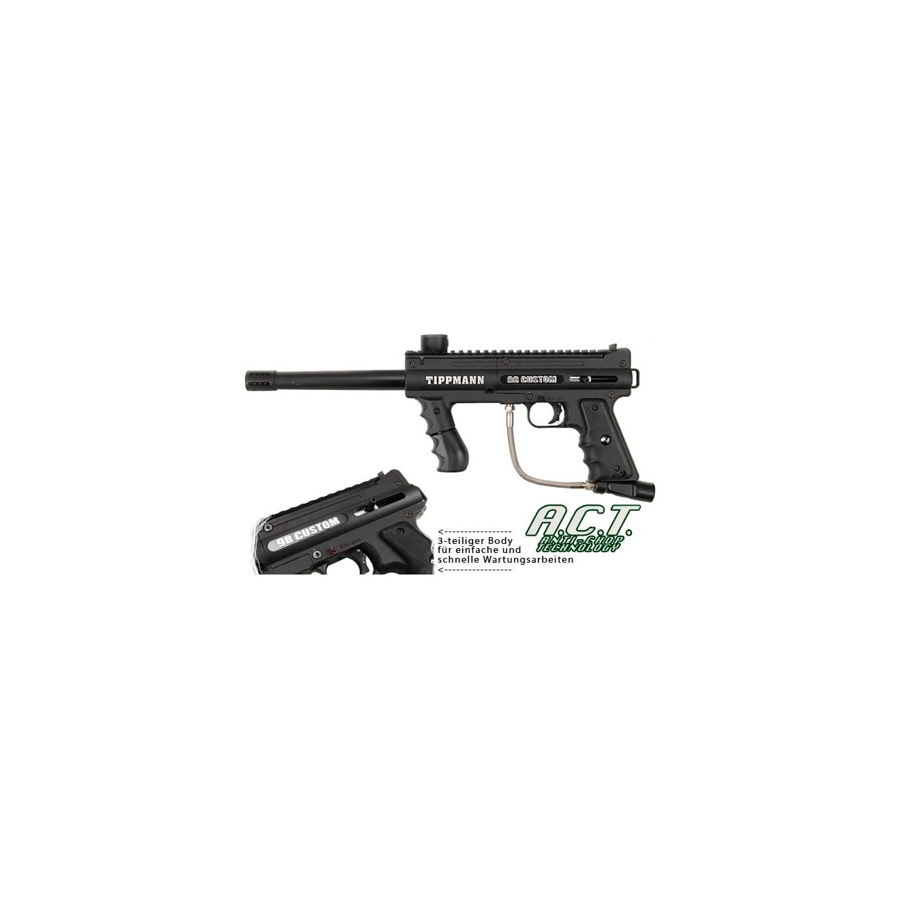 Tippmann Model 98 Custom ACT Platinum Series schwarz günstig kaufen Kotte & Zeller