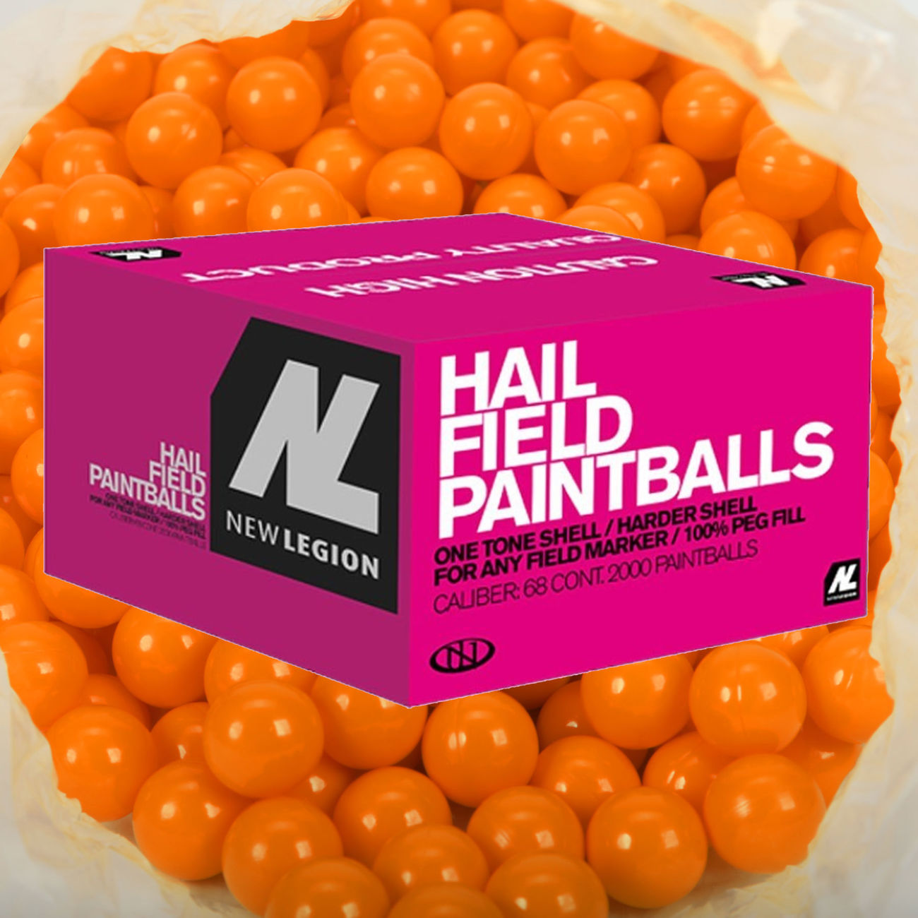 New Legion Hail Paintballs 8000 Stück 