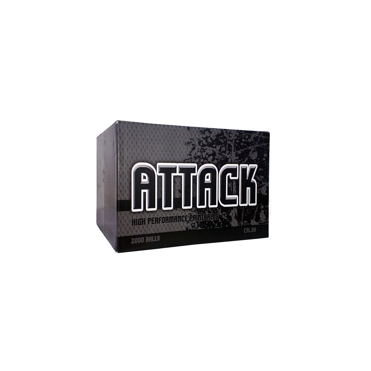 Attack Painballs 2000er Karton Kaliber.68 Gelb