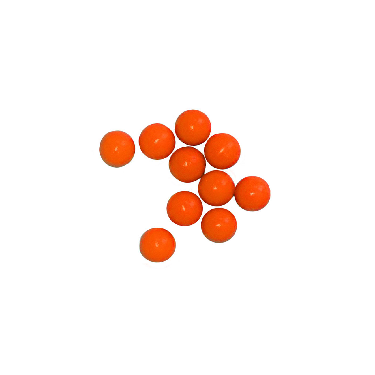 New Legion Gummigeschosse Rubber Balls Kaliber .68 10 Stck orange Bild 1