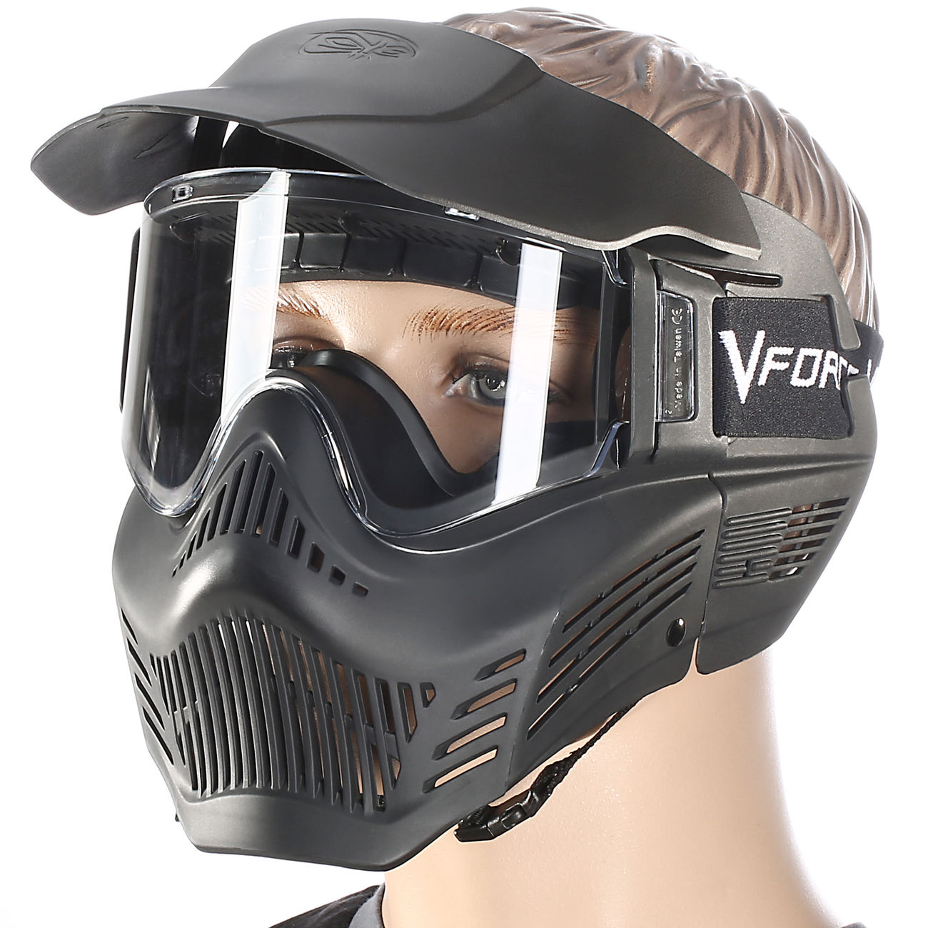 VForce Paintball Schutzmaske Armor Field-Vision Gen 3 schwarz Bild 1