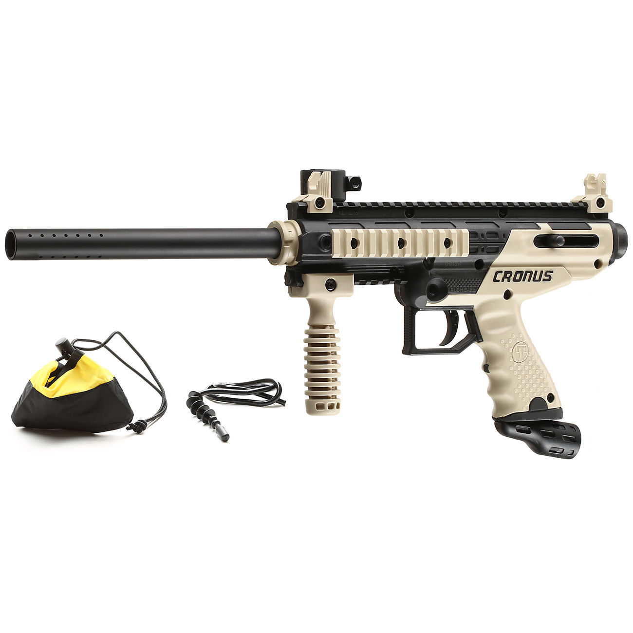 Tippmann Cronus Basic Paintball Markierer Kal. .68 tan / schwarz Bild 1