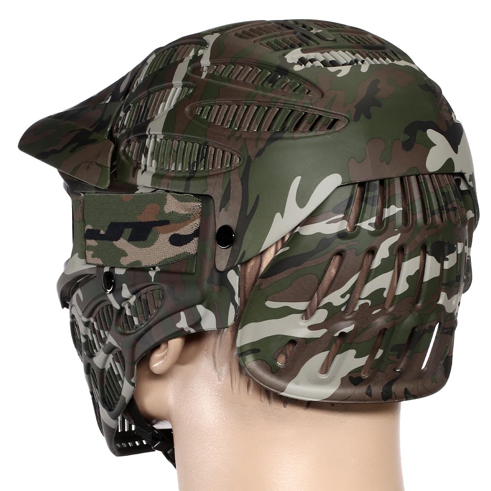 JT Paintball Schutzmaske Flex 8 Spectra camo Thermal Glas Bild 7