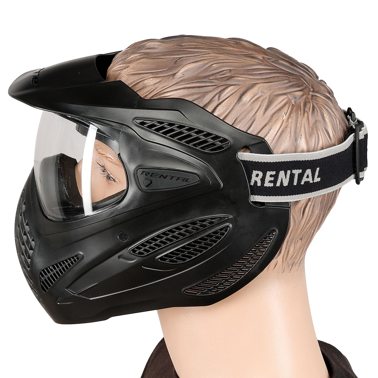 Dye Paintball Schutzmaske Rental SE SLS Single-Glas 260 Sichtfeld schwarz Bild 2
