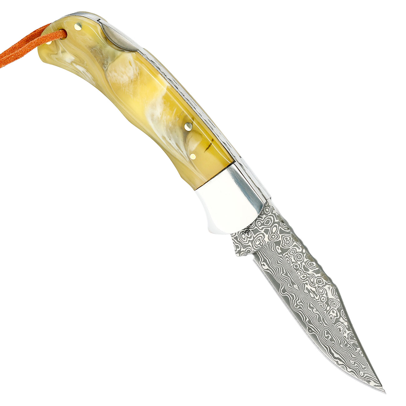 Albainox Taschenmesser mit Damastklinge Bild 1
