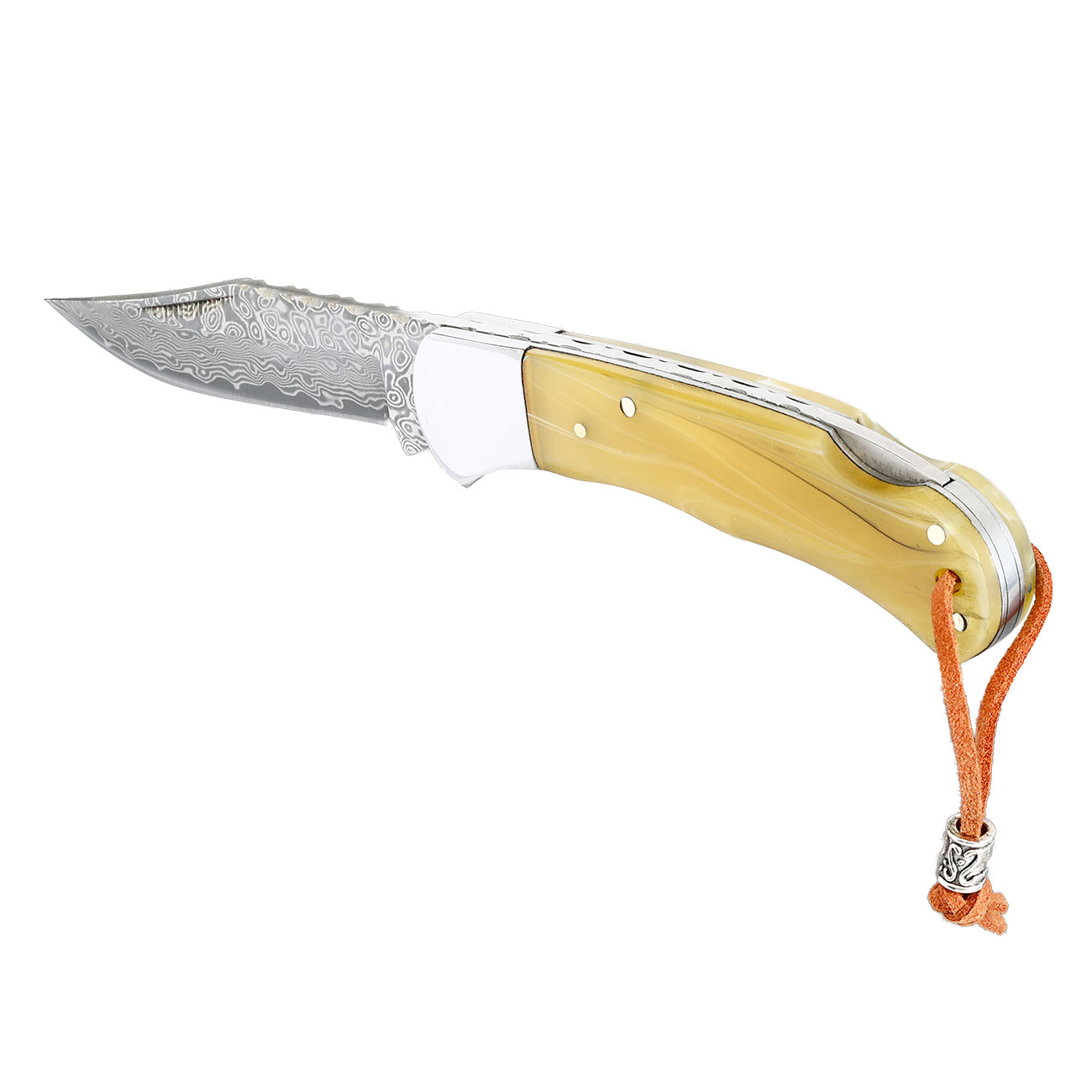 Albainox Taschenmesser mit Damastklinge Bild 6