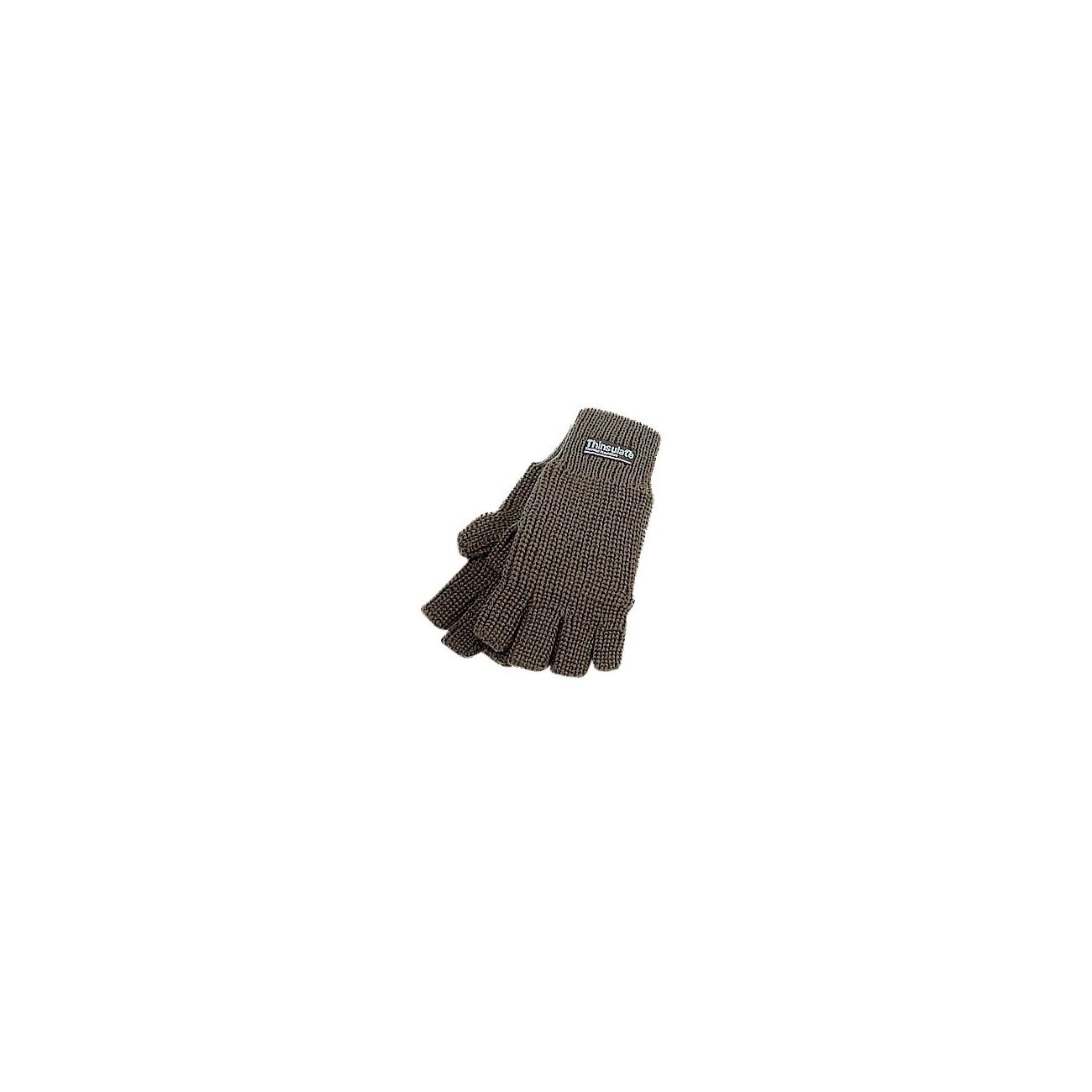 Thinsulate Halbfingerhandschuhe oliv