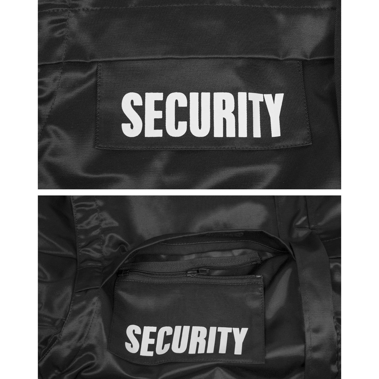 Frontpatch Security mit Zipper Bild 1
