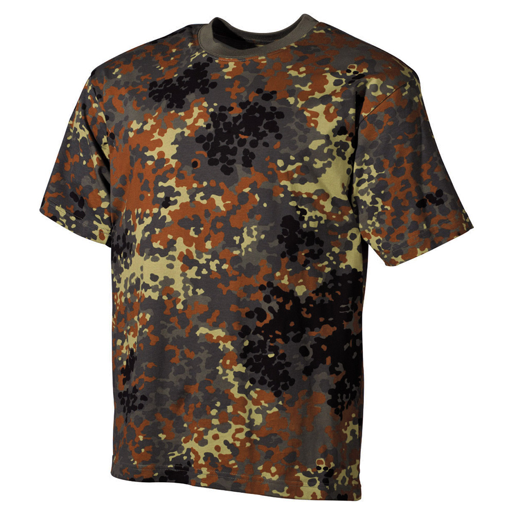 MFH T-Shirt halbarm BW flecktarn