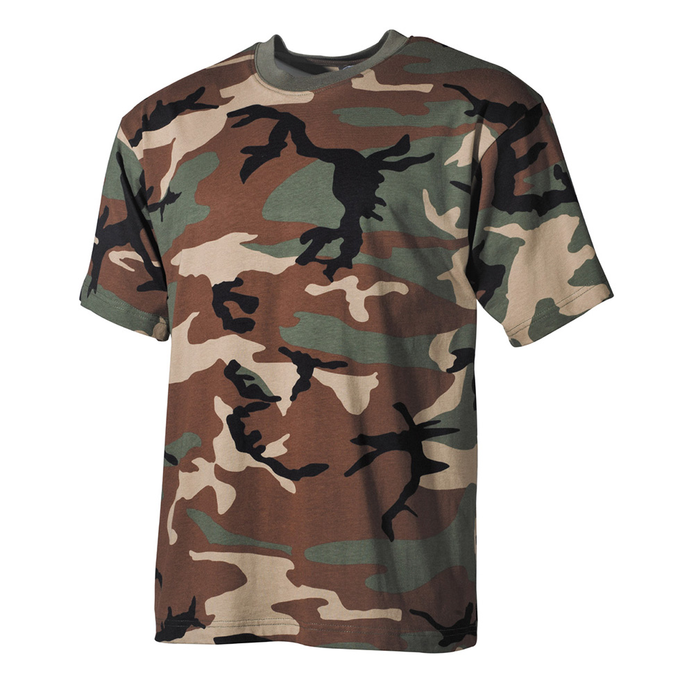 MFH T-Shirt halbarm woodland