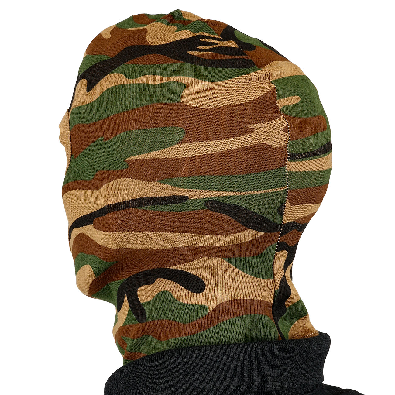 Kopfhaube, Balaclava 3-Loch, woodland Bild 3