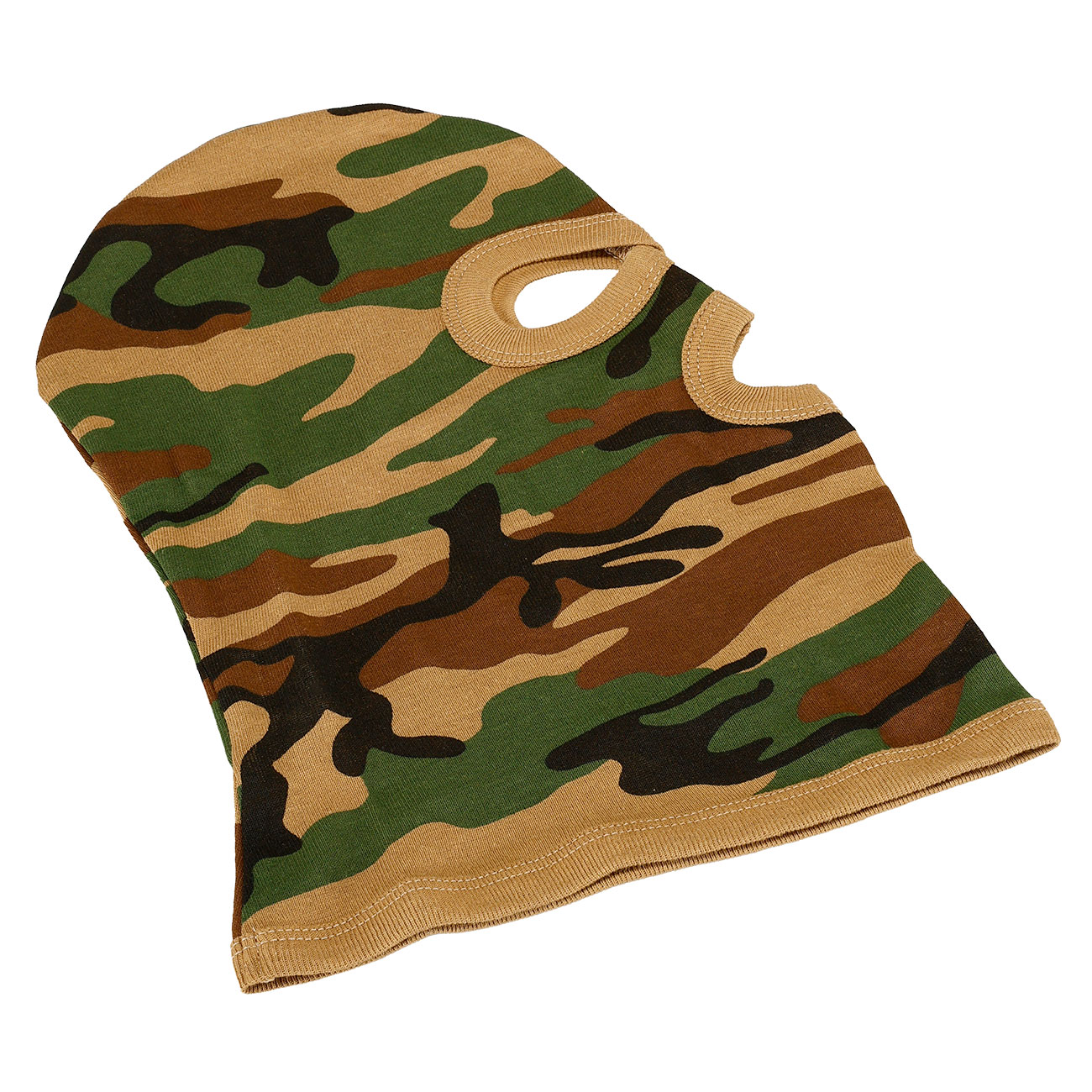 Kopfhaube, Balaclava 3-Loch, woodland Bild 4
