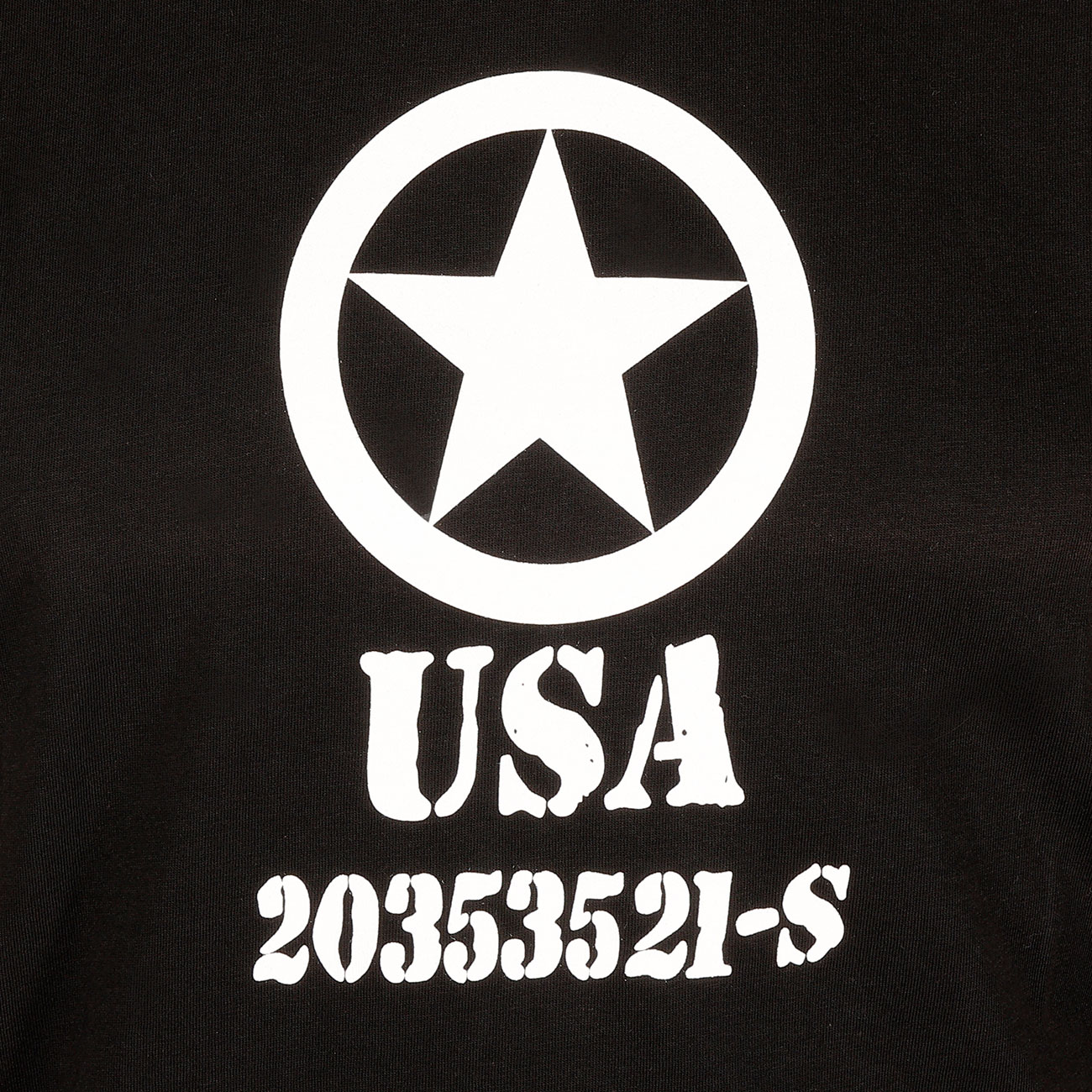 Mil-Tec T-Shirt USA, schwarz Bild 4