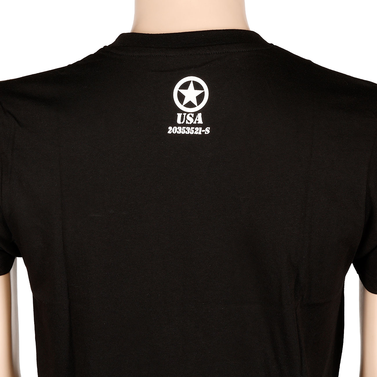 Mil-Tec T-Shirt USA, schwarz Bild 5