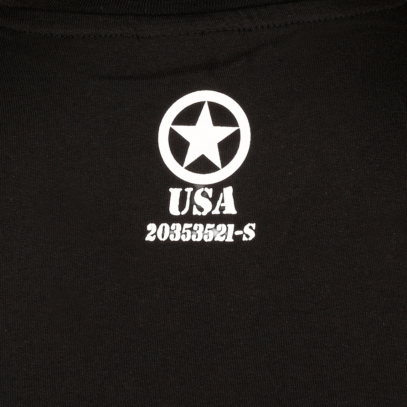 Mil-Tec T-Shirt USA, schwarz Bild 6