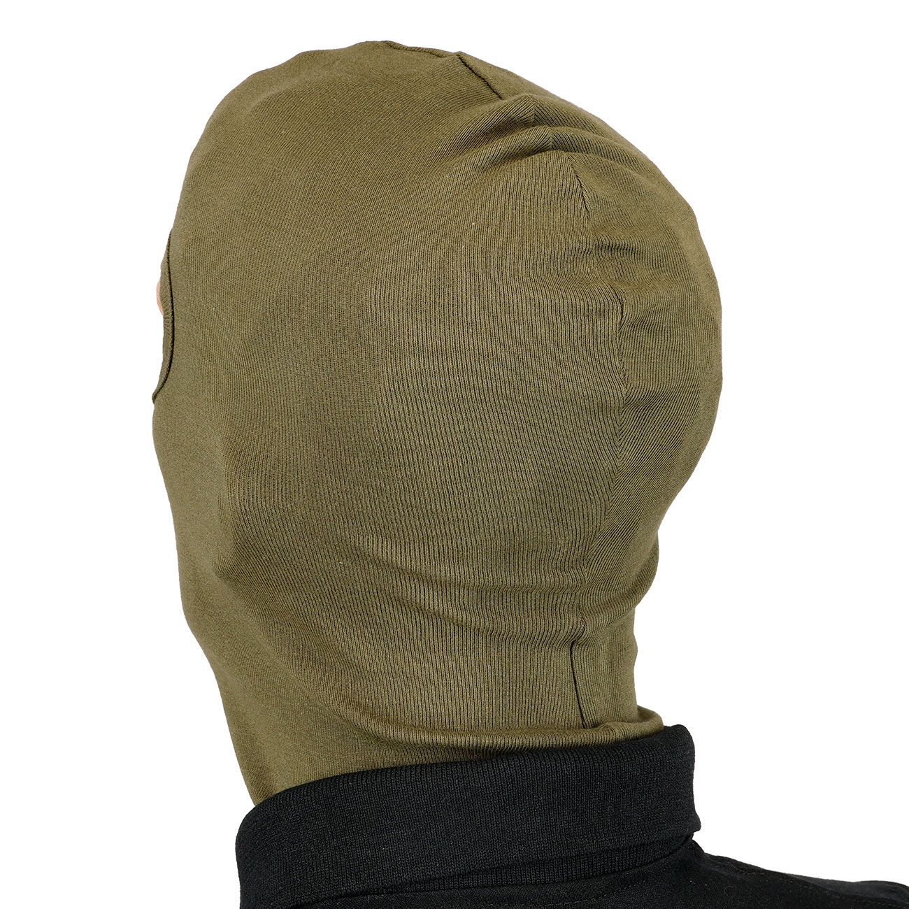  Kopfhaube, Balaclava 3-Loch, oliv Bild 3