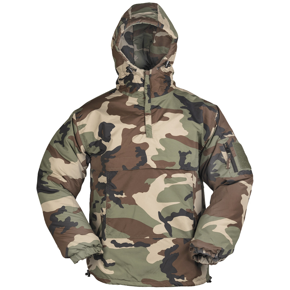 Mil-Tec Winter-Windbreaker mit Fleecefutter woodland