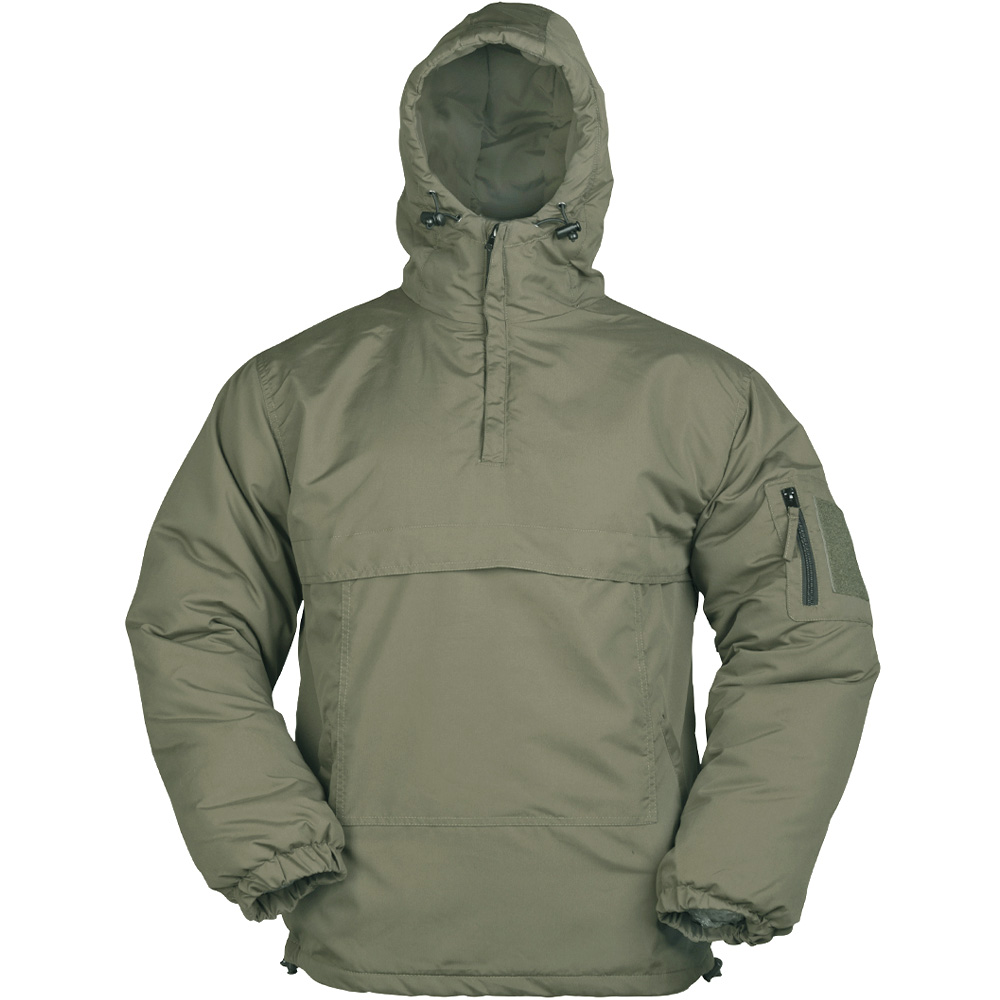 Mil-Tec Winter-Windbreaker mit Fleecefutter oliv