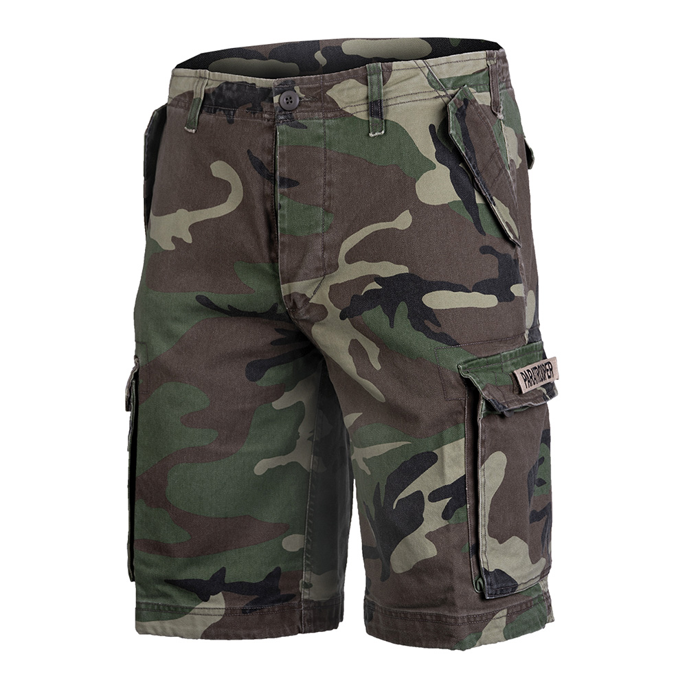 Paratrooper Shorts washed woodland