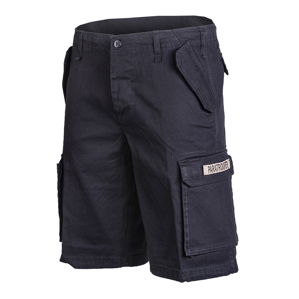 Paratrooper Shorts washed schwarz