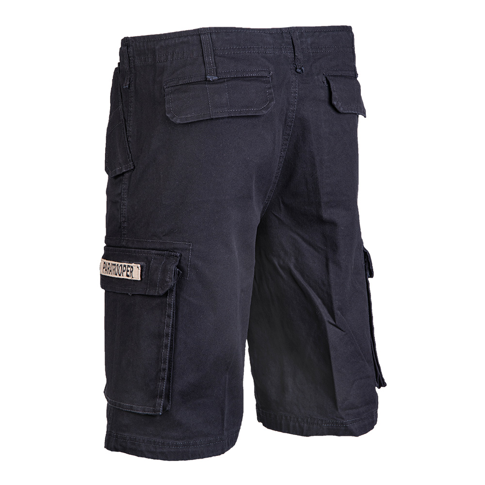 Paratrooper Shorts washed schwarz Bild 1