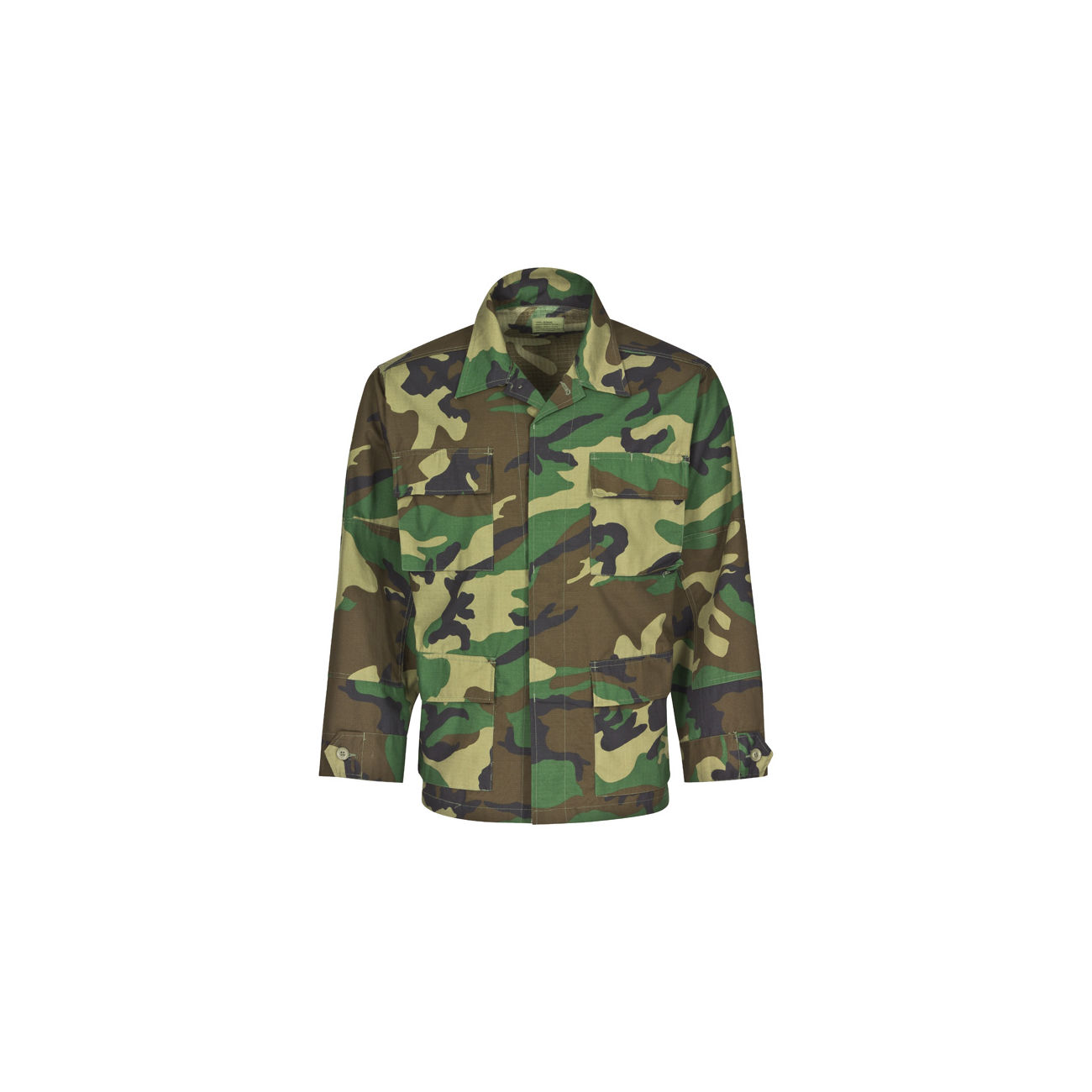 BDU Jacke Ripstop woodland