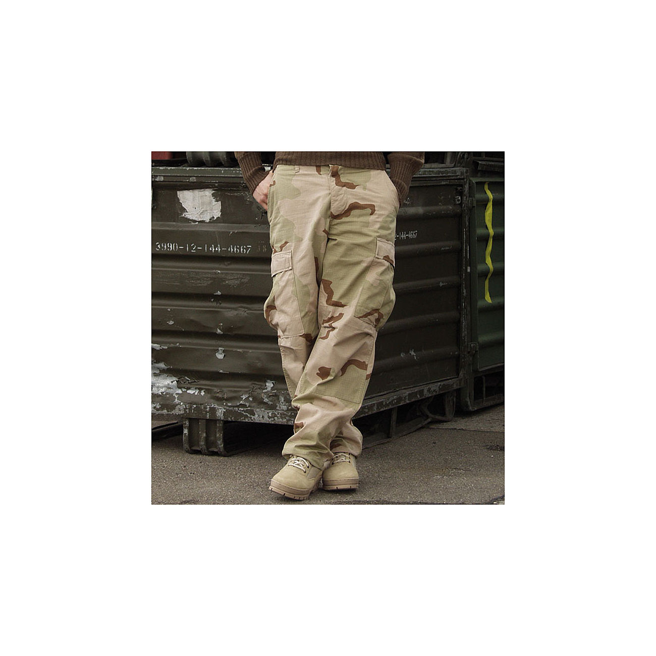 BDU Hose Ripstop 3-color-desert Feldhose