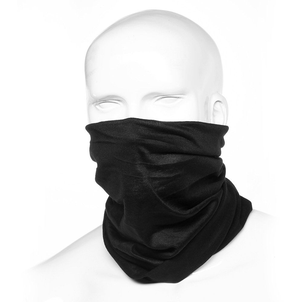 Multifunktionstuch Headgear, schwarz