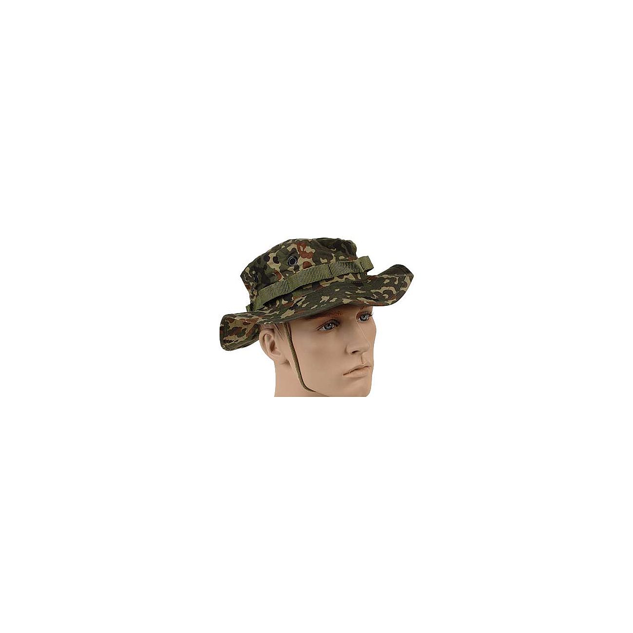 Mil-Tec Buschhut Boonie fr Outdoor und Bushcraft flecktarn