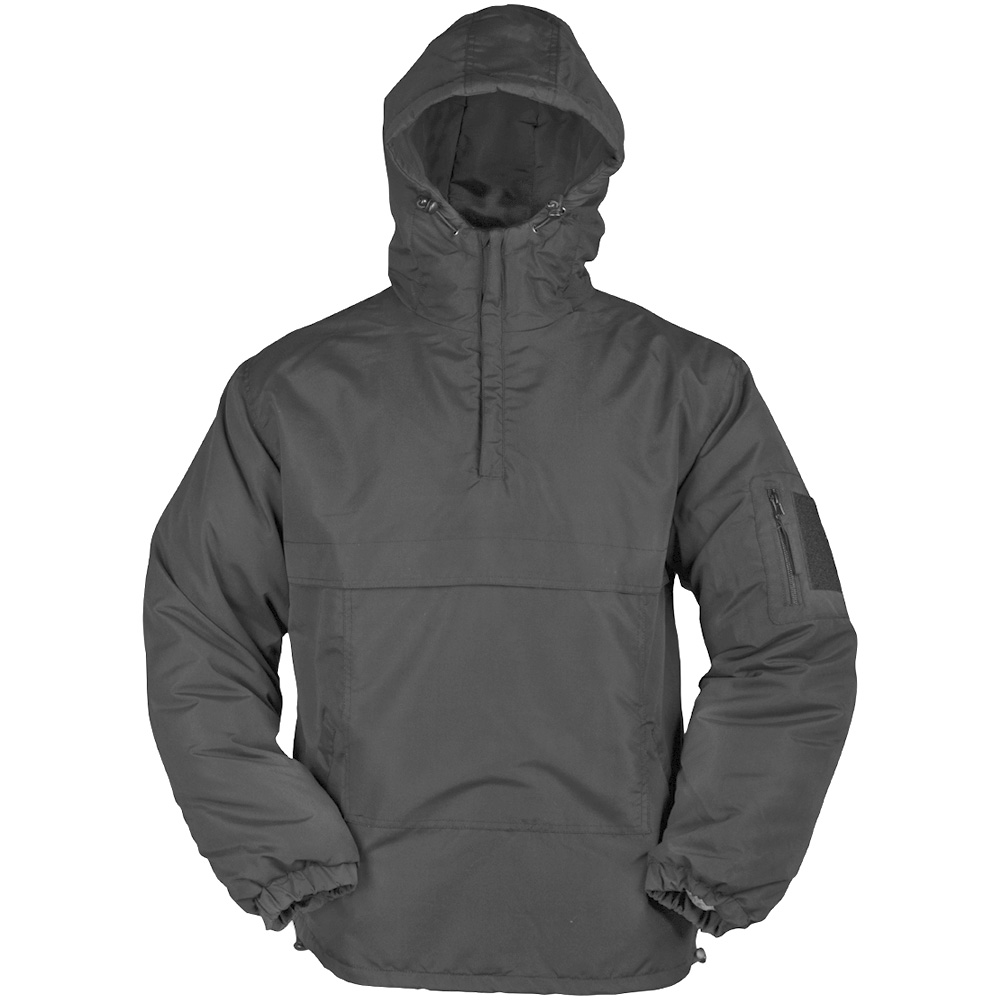 Mil-Tec Winter-Windbreaker mit Fleecefutter schwarz