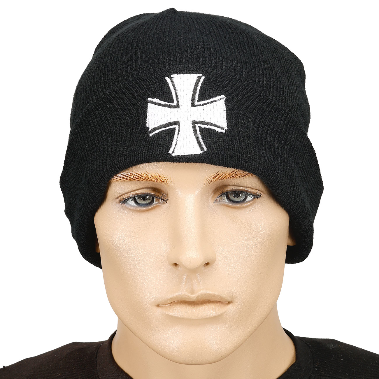 Mc Allister Watch Cap Kreuz, schwarz
