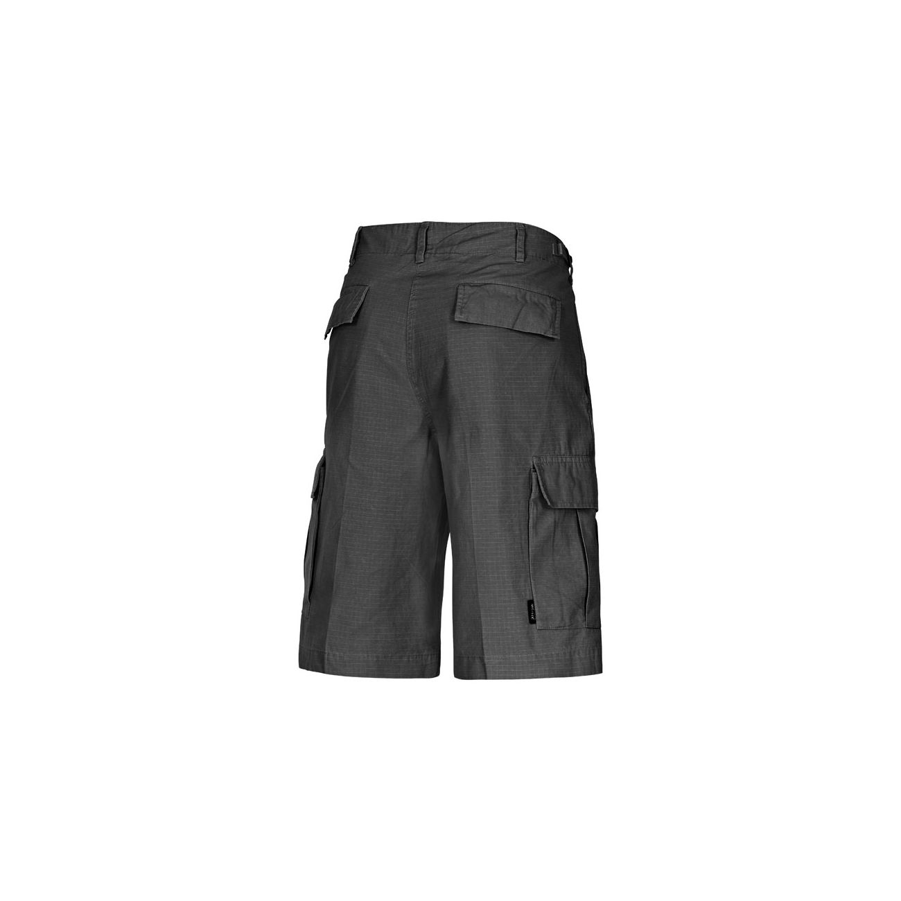 Bermuda Short Ripstop, prewash, schwarz Bild 1