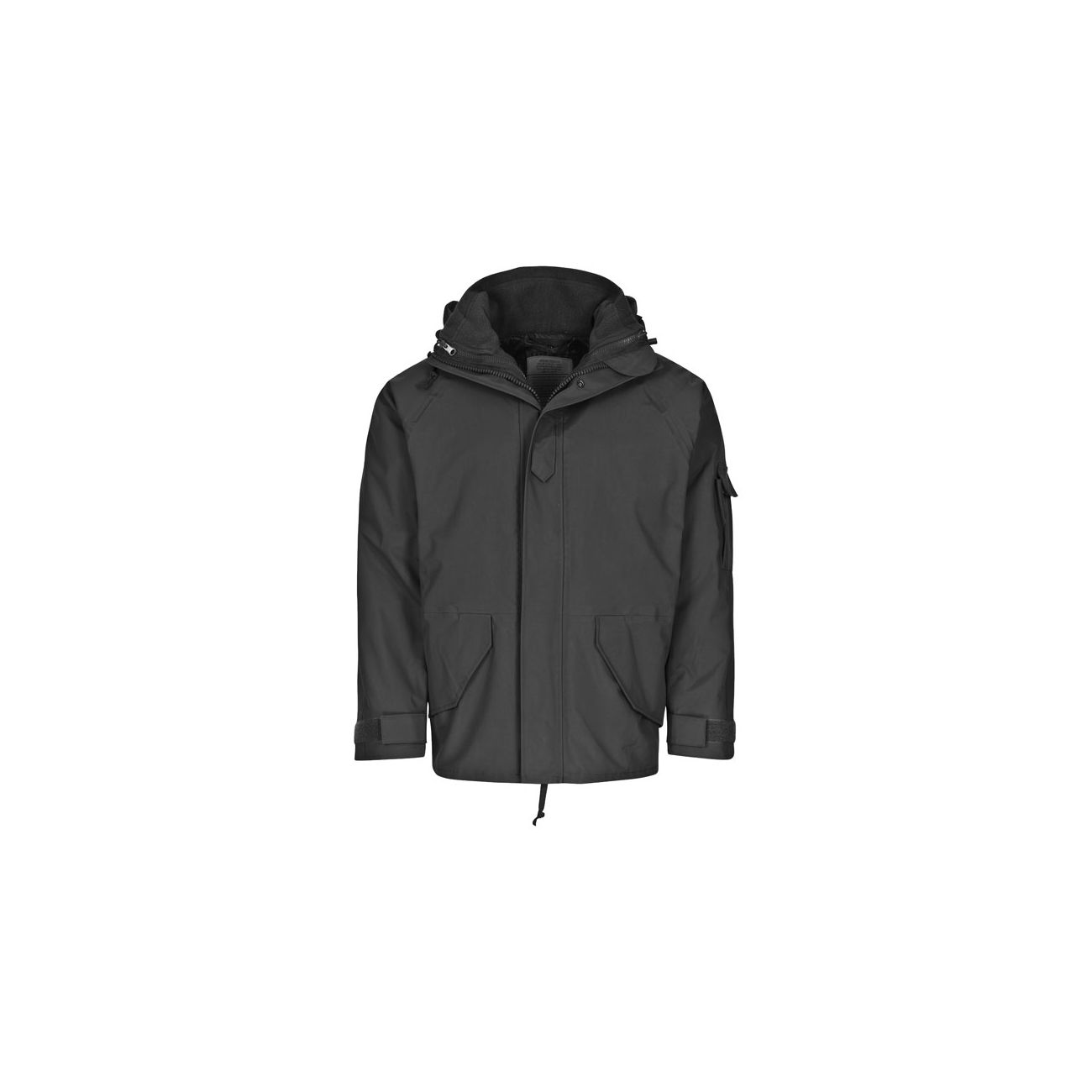 Jacke Nsseschutz mit herausnehmbarer Fleecejacke schwarz