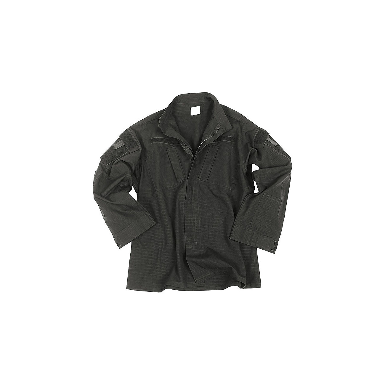 Mil-Tec ACU Feldjacke, Ripstop, schwarz