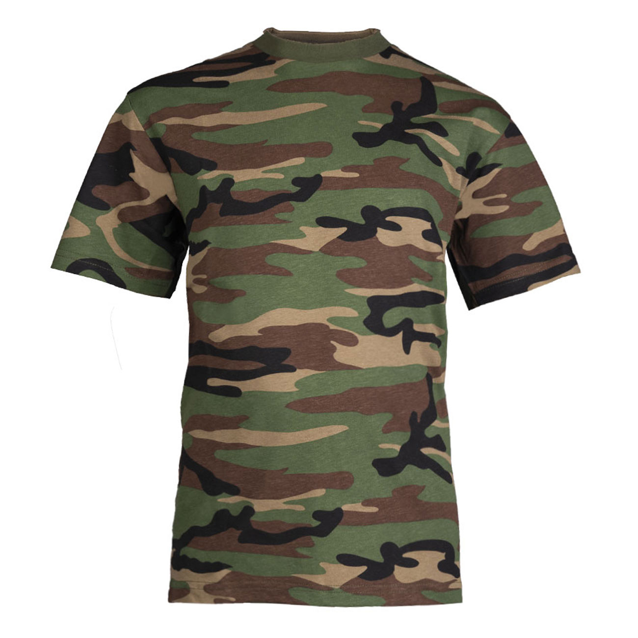 S.B.J Sportland Kids Camouflage Classic Army Style T-Shirt für Kinder Kurzarm in Tarnfarbe