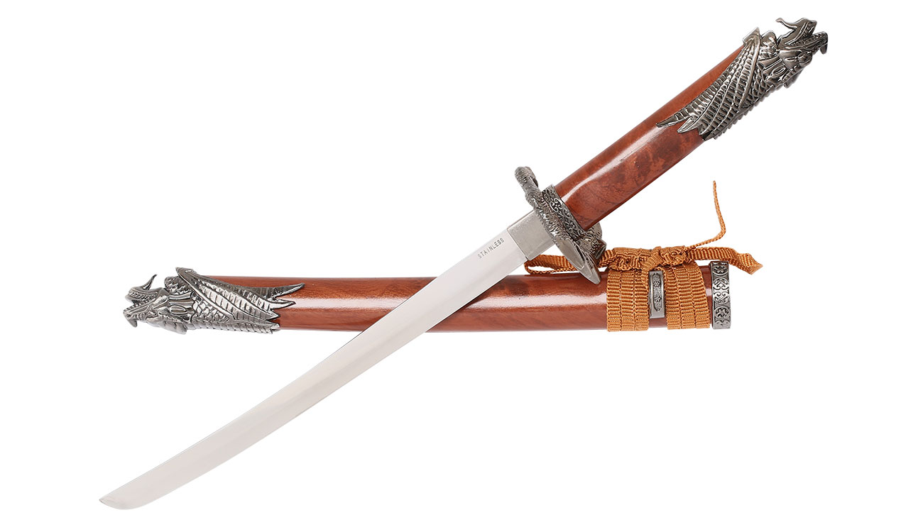 Samuraischwert Mini inkl. Holzständer Bild 1