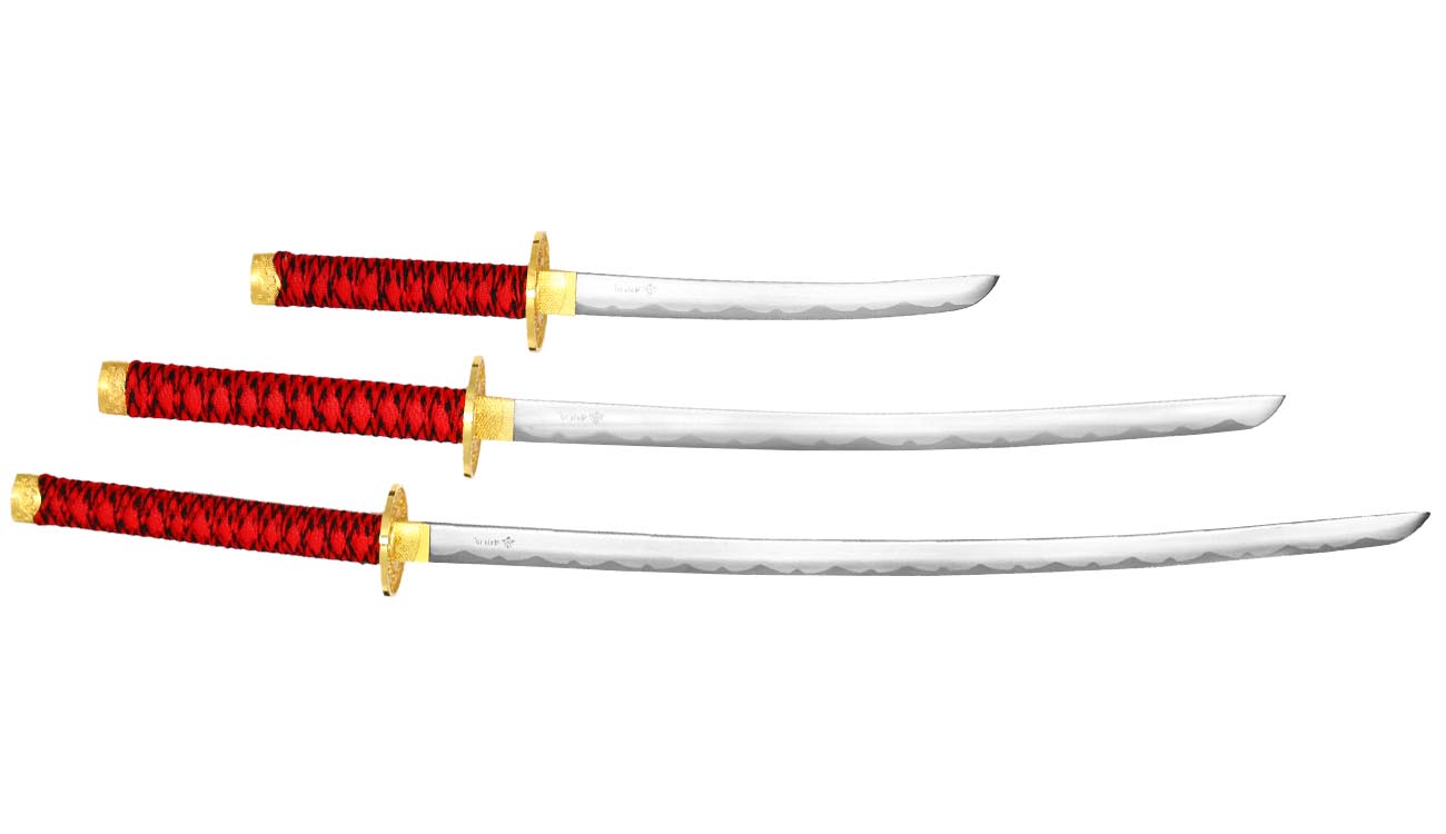 Tole 10 Imperial Schwertset Red Fire Samurai Bild 2