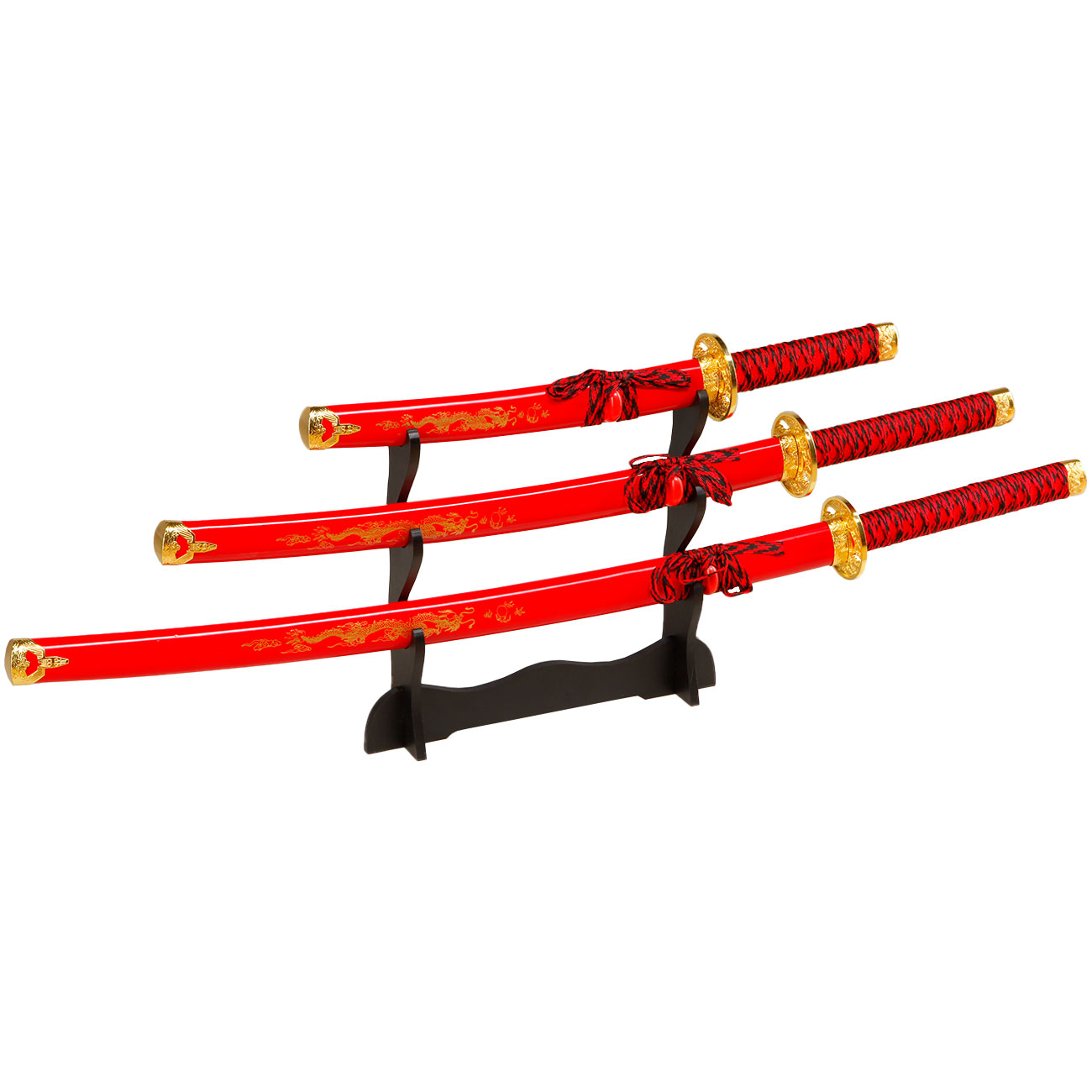Tole 10 Imperial Schwertset Red Fire Samurai Bild 11