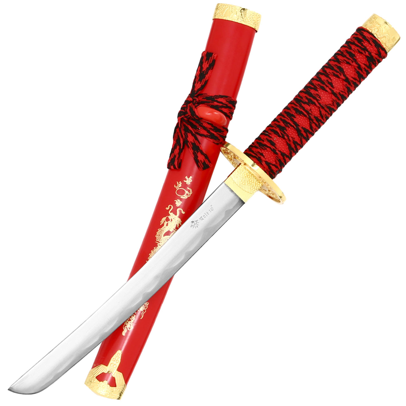 Tole 10 Imperial Schwertset Red Fire Samurai Bild 7