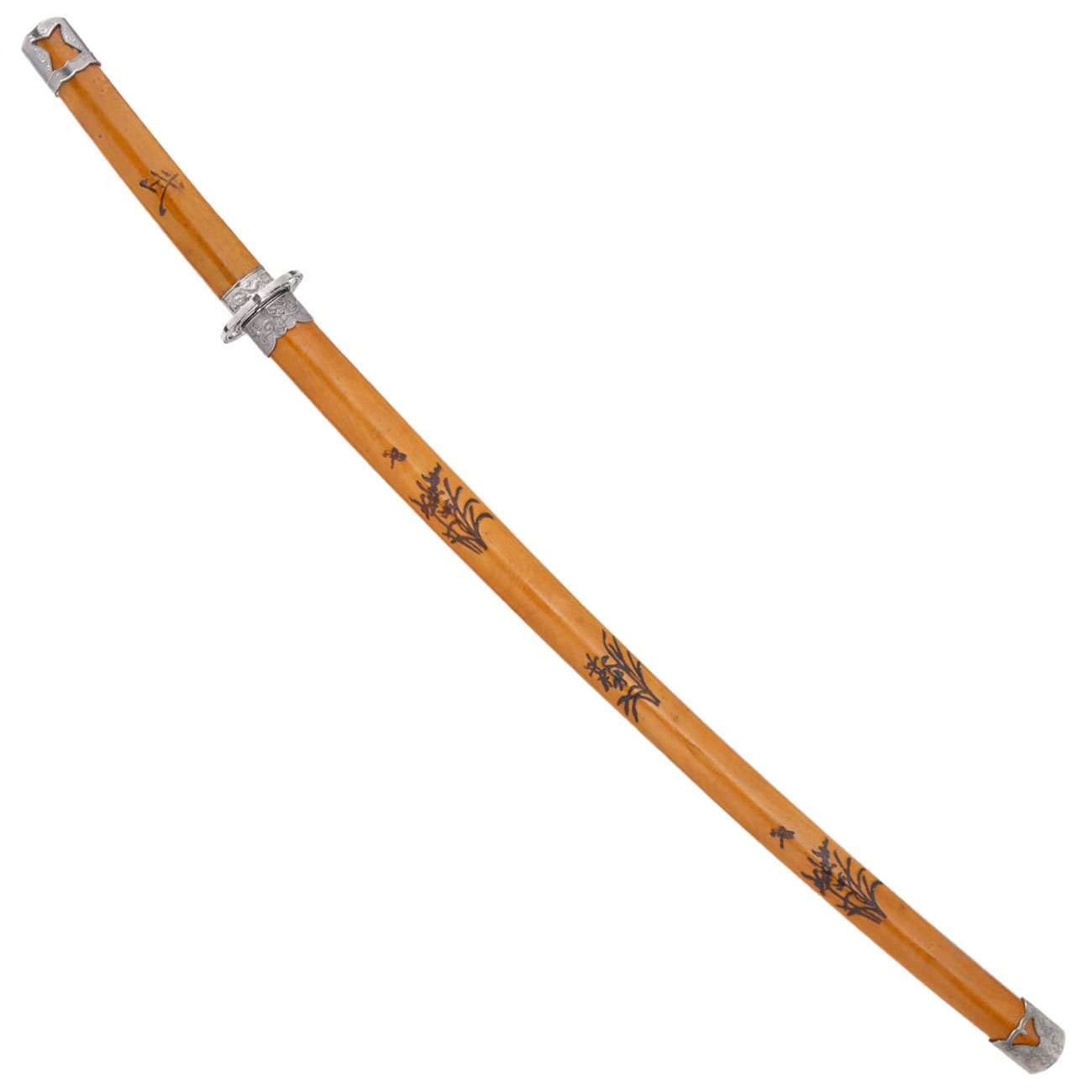 Tole 10 Imperial Schwert Classic Wood Samurai Carbonstahl Bild 2