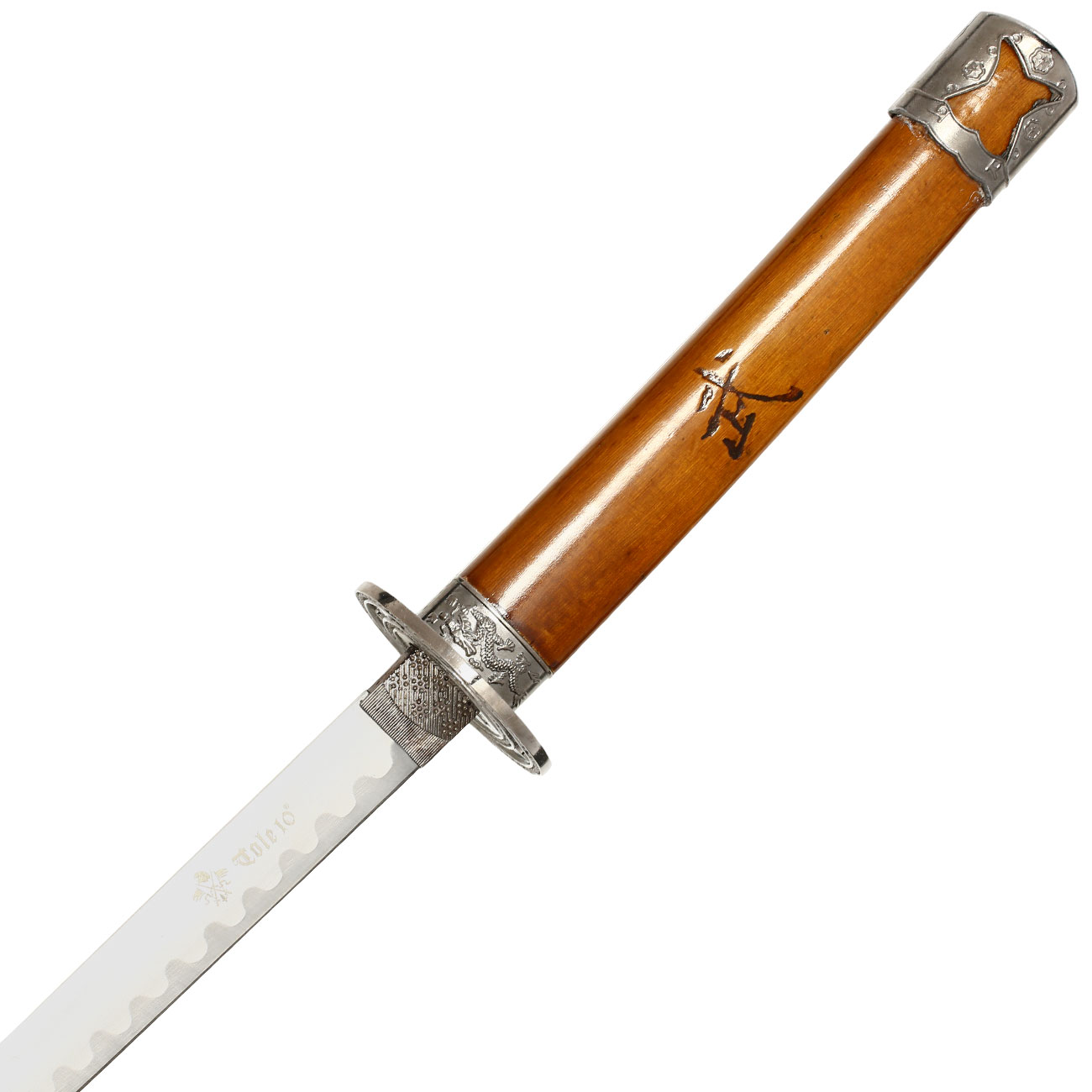 Tole 10 Imperial Schwert Classic Wood Samurai Carbonstahl Bild 5