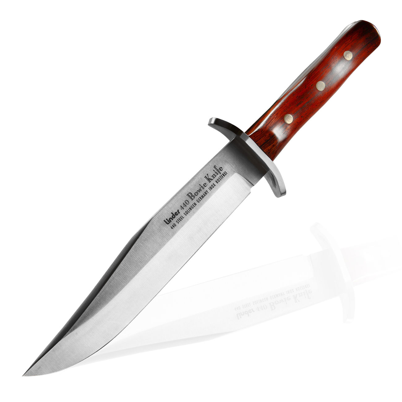 Linder Bowie Messer mit Cocobolo Holzgriff