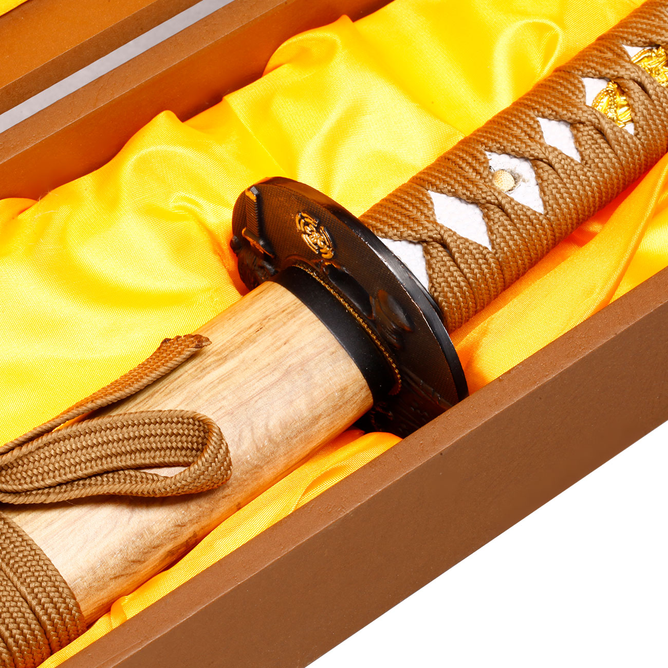 Tole 10 Imperial Samuraischwert Wood mit Aufbewahrungskiste Bild 6