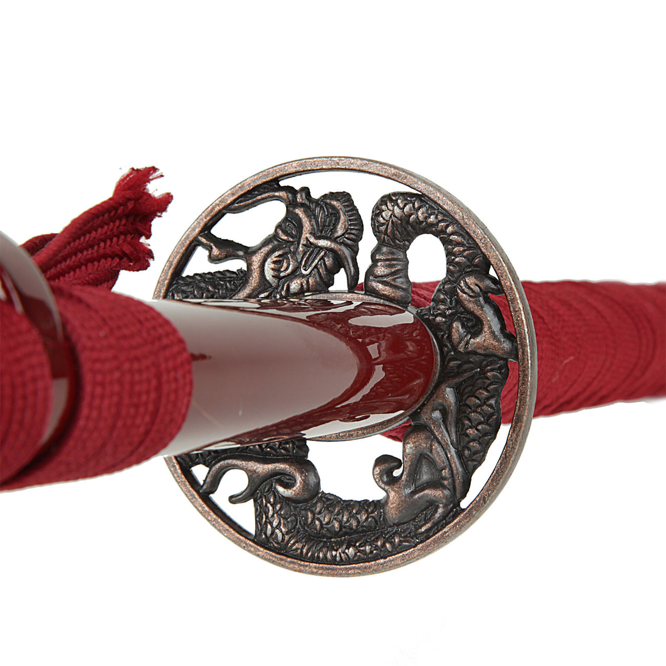 Schwert Red Dragon Samurai Bild 1