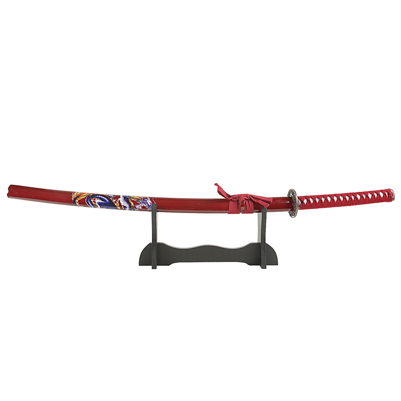 Schwert Red Dragon Samurai Bild 3