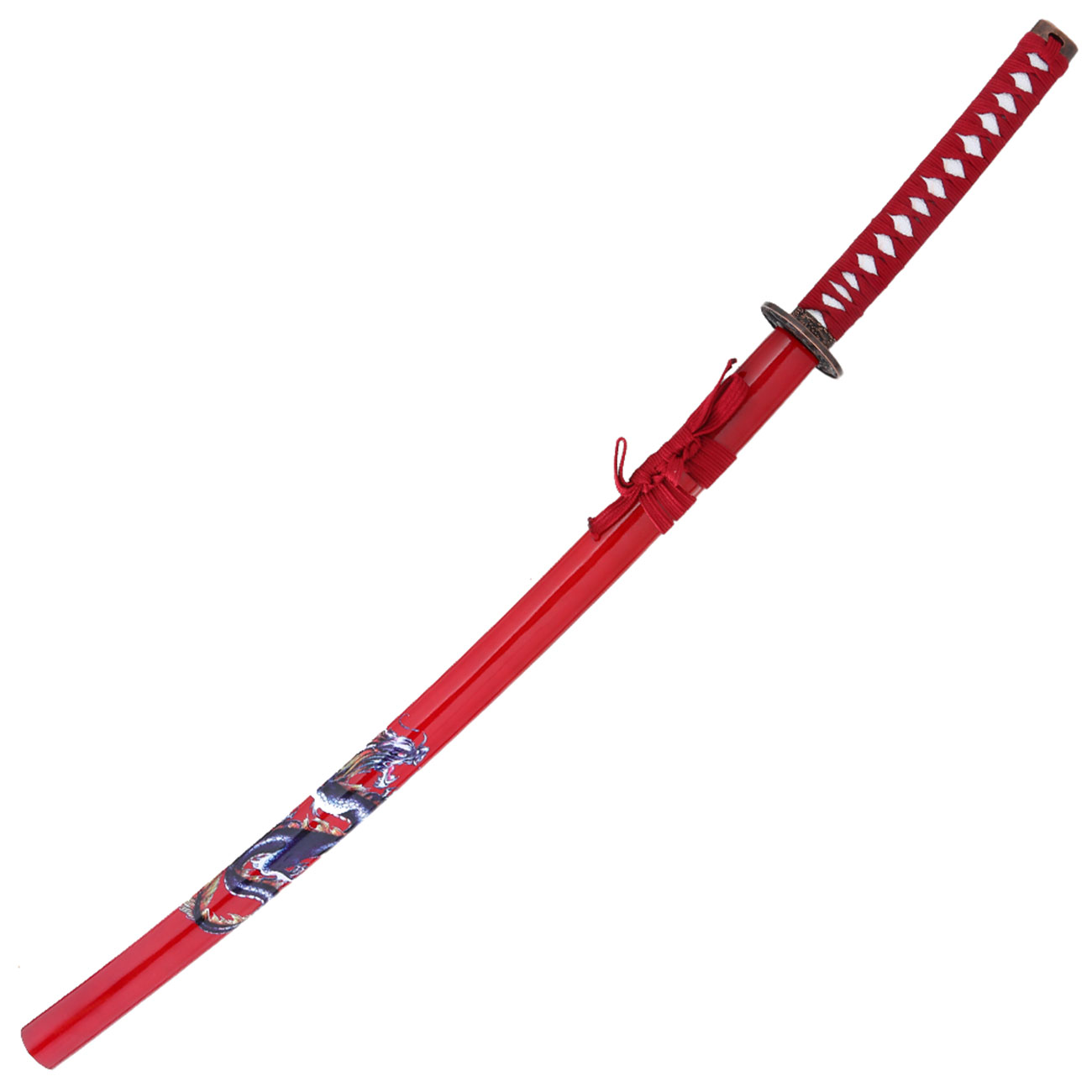 Tole 10 Imperial Schwert Red Dragon Samurai Bild 2