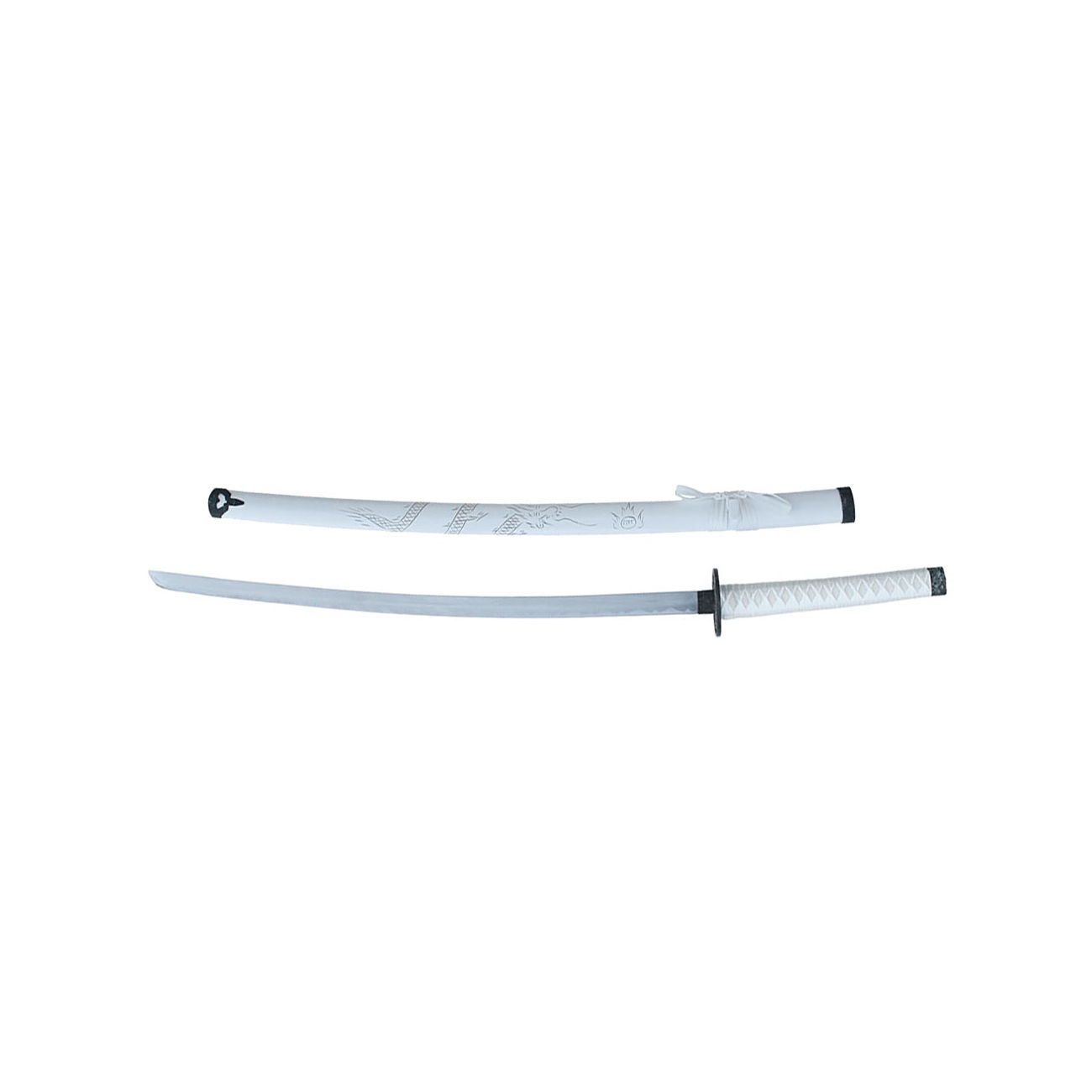 Haller Katana white Dragon