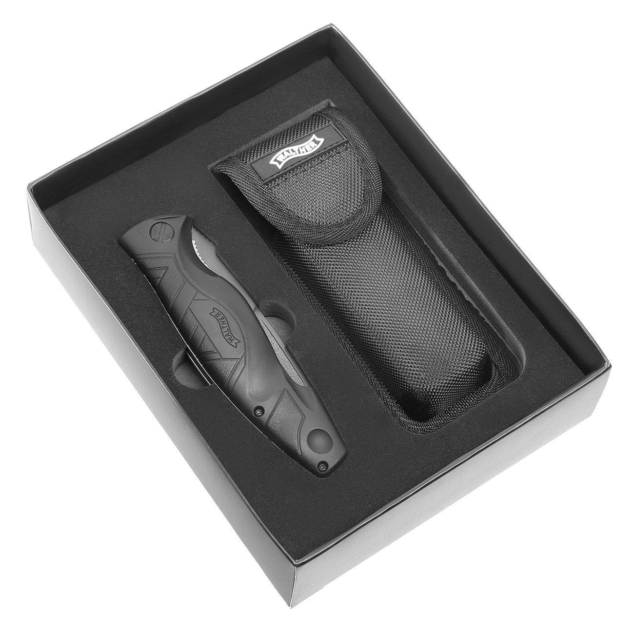 Walther TFK Traditional Folding Knife Klappmesser schwarz Bild 1